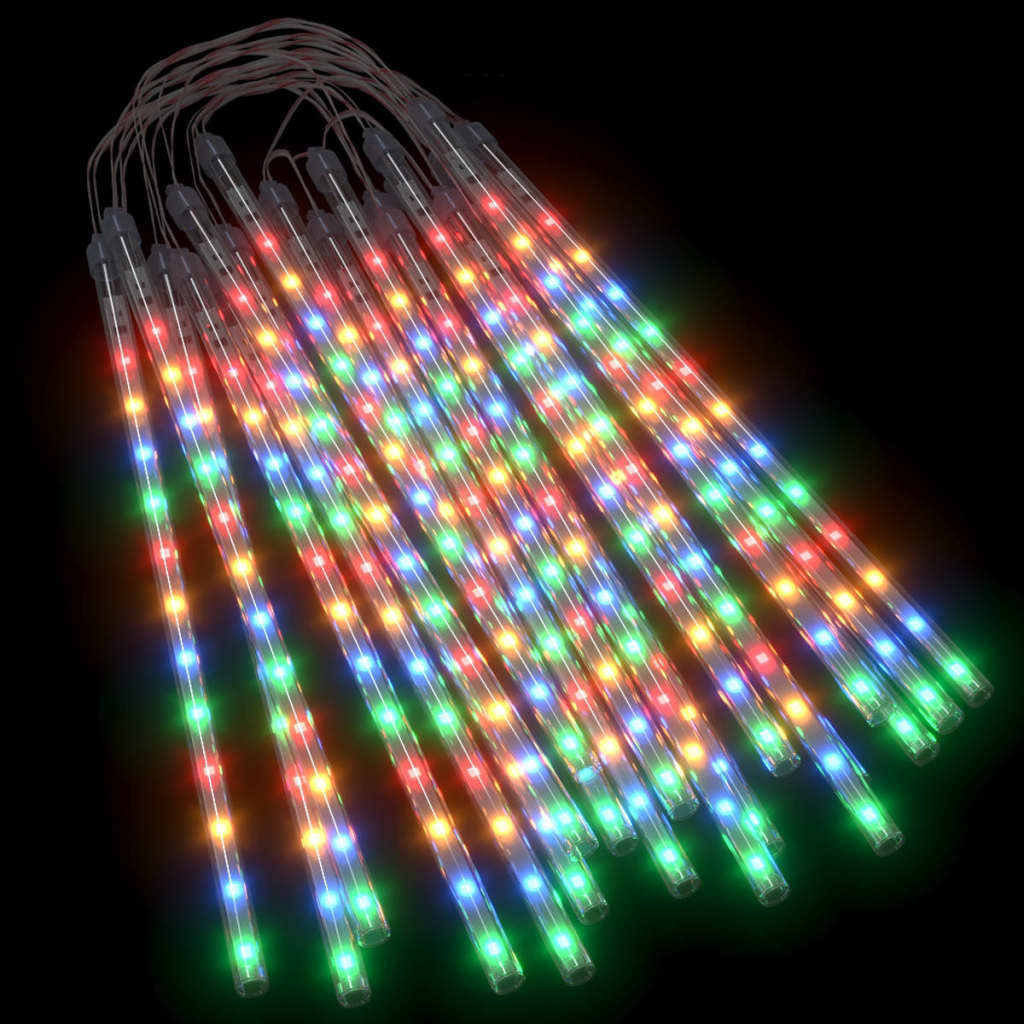 vidaXL Meteor Lights Falling Rain Lights Cascading Christmas Lights for Party